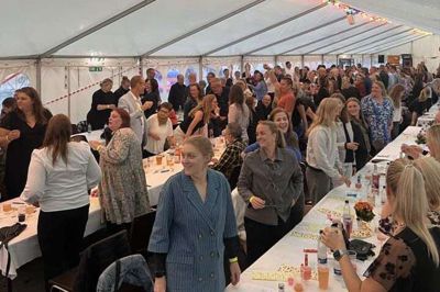 Rosébingo var et hit under byfesten og vender tilbage næste år.