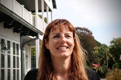 Christina Torp overtog tøjlerne på Hotel Papirfabrikken i 2020, og hun har gennem årene blandt andet arbejdet på den renovering, der bliver udført nu.
