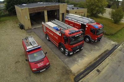 Det var billedet her, der skulle have været brugt i forbindelse med artiklen om mangel på brandmænd på brandstationen i Sdr. Felding.