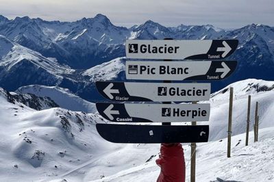 I Alpe d’Huez finder man det mest udfordrende skiløb i tre kilometers højde. Foto: Peter Christiansen