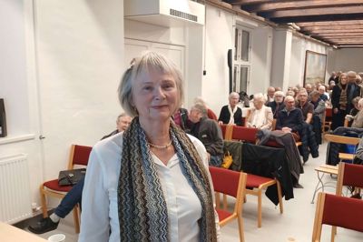 Anne-Grete Lysgaards foredrag trak så mange mennesker at mindst 50 gik forgæves.