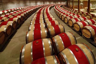 Alt står snorlige hos Opus One i Napa Valley. (PR-foto) PR/Ritzau Scanpix