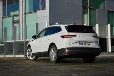 I oktober var Skoda Enyaq den bilmodel, der blev indregistreret flest af i Danmark; 1039 nye eksemplarer kom på gaden. Morten B. Bek/Ritzau Scanpix