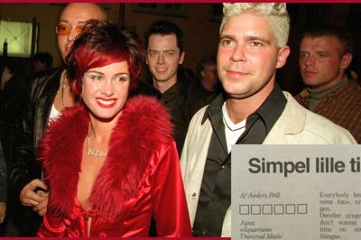 Der blev ikke lagt fingre i mellem, da Folkebladet i 1997 anmeldte Aquas første album. Foto: Mogens Flindt/Ritzau Scanpix