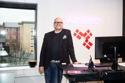 Kim Sangild - direktør for reklamebureauet Advicer - fylder 50 år i dag.