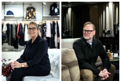 Else Marie Klippert, indehaver af Jydepotten, og Flemming Østergaard, butiksbestyrer af Dohm, deler ud af deres visdom. Foto: Malene Korsgaard