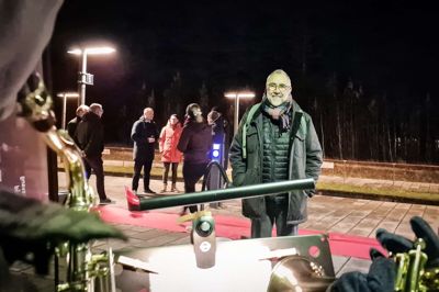 Morten Bødker er én af de faste pendlere, der nu kan se frem til en mere fleksibel togdrift mellem Silkeborg og Engesvang.