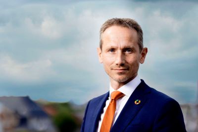 Tidligere Venstre-politiker Kristian Jensen er i dag administrerende direktør for Green Power Denmark, og han tror på vindmølleindustriens fremtid.