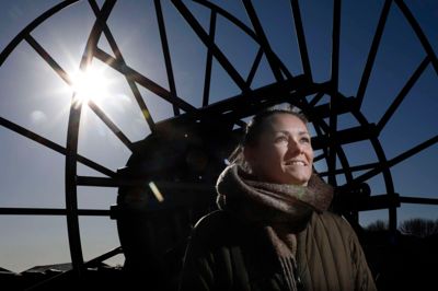 Rikke Kjær Aslak er tredje generation hos Fasterholt Maskinfabrik.