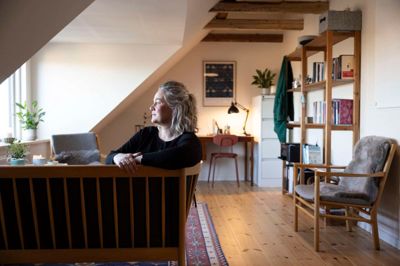 Stine Kamuk er nærmest fuldt booket med klienter. Det er mennesker i krise, der kommer til hende, og de er ofte ressourcestærke.