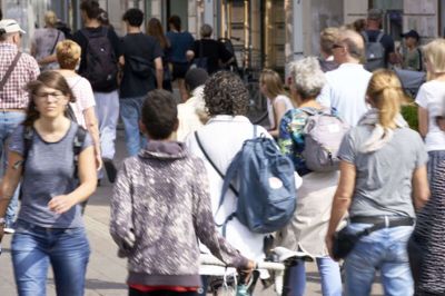 Antallet af personer med et lønmodtagerjob i Danmark steg i august for 20. måned i træk. (Arkivfoto).