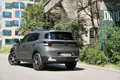 Den nye ë-C3 Aircross er, i princippet, intet mere end en forlænget udgave af minibilen ë-C3. Man betaler 20.000 kr. ekstra for en markant større bil. Morten B. Bek/Ritzau Scanpix