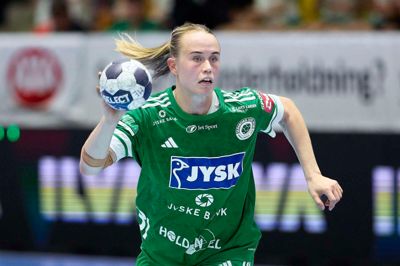 Andrea West Bendtsen spillede en god kamp i Jysk Arena og blev topscorer for Silkeborg-Voel med syv mål mod Ikast.