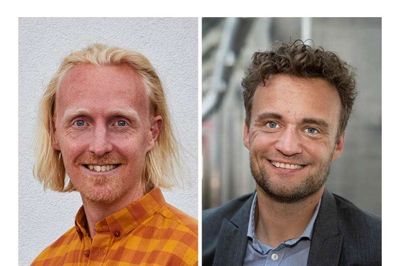 Andreas Tang-Brock, kandidat til regionsrådet (S), Region Midtjylland og Frans Hammer, næstformand i DIF.