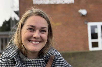 Maria Tvede Søgaard Nøhr frygter for de lokale fællesskaber, hvis skolen i Sjørslev skulle lukke.
