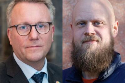 Morten Bødskov (t.v.) og Kasper Pauli Pedersen.