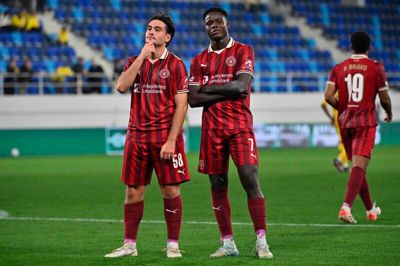 Aral Simsir (t.v.) og Franculino Djú er to af FC Midtjyllands varmeste salgsemner i januar, men den midtjyske klub agter at holde på både stjernerne og FCM-truppens grundstamme.