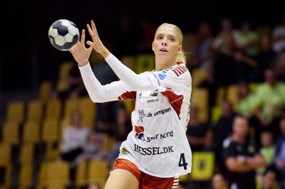 Julie Scaglione var igen godt skydende for Ikast Håndbold. Med 10 mål var landsholdsbomberen en af de bærende kræfter i den midtjyske sejr over Podravka.