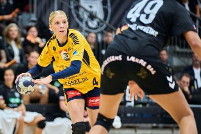 Julie Scaglione tog enormt ansvar i Ikasts angrebsspil i sejren over Podravka. Den 21-årige midtjyde scorede 12 mål i den overbevisende sejr.