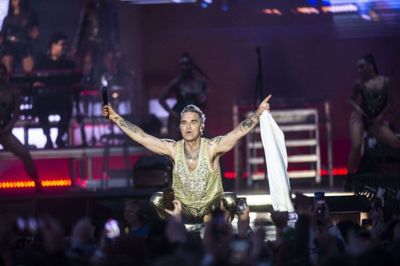 I 2023 optrådte Robbie Williams på Heartland Festival på Fyn. (Arkivfoto).