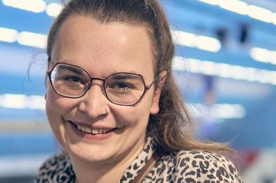 Emma Thorup Jacobsen fik heller ikke plads denne gang. Hun satser på, at tredje gang måske bliver lykkens gang. Efter snakken blev der trods skuffelsen plads til et håbefuldt smil.