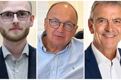 Philip Vivet (R), Bo Jensen (K) og Bruno Hansen (V) har alle fået plads i det nye regionsråd.
