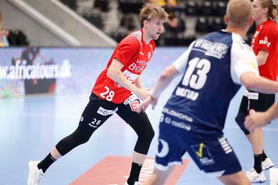 Venstrefløjen Nicolai Snogdal scorede seks mål mod sine tidligere holdkammerater fra TM Tønder. Den 23-årige aarhusianer spillede to sæsoner i grænselandet før skiftet til HCM forud for denne sæson.