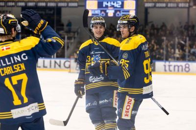 Kasper Larsen (i.m.) glæder sig over en professionel indsats gav tre point mod Rødovre.