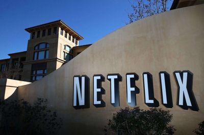 Netflix-hovedkontoret i Californien i 2014. To år forinden - i 2012 - var Netflix for første gang kommet til Europa og Danmark. (Arkivfoto).