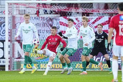 Mikkel Duelund og Vejle jagtede forgæves den samlede sejr mod Viborg FF.