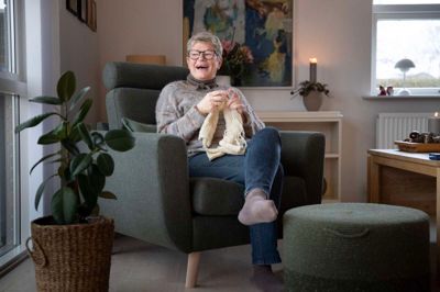 Hanne Ladefoged forventer, at hun og manden Viggo får mere tid til at være i parrets sommerhus i Grenå - gerne med børnebørnene, som hun også vil tilbringe mere tid sammen med.