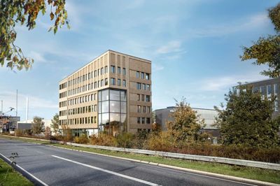 Byrådet har vedtaget en lokalplan for et kontorbyggeri og et p-hus i Haraldsgade. Kontorhuset kommer til at ligge ud til Dronningens Boulevard.