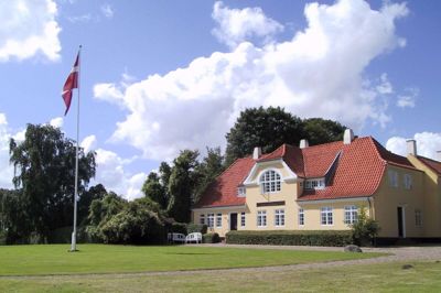 Et af udflugtsmålene bliver Jenle - Jeppe Aakjærs kunstnerhjem på Salling.