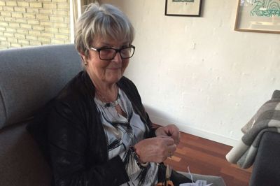 Tove Jensen drev sammen med ægtemanden Hasse Jensen boghandel i Kibæk 1971-2008.