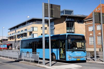 Rute 124 - der kører mellem Ringkøbing, Herning, Silkeborg og Aarhus - er en af de busser, som får både flere og færre afgange på udvalgte tidspunkter.