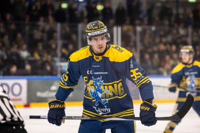 Artturi Toivola tegnede sig for to mål og en assist i storsejren over Odense Bulldogs.