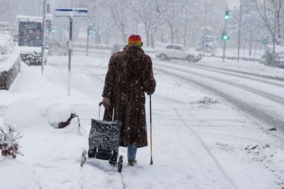 Snevejr har onsdag eftermiddag ramt Aalborg. Det kan udvikle sig til snestorm i det nordligste Jylland, lyder prognosen fra Danmarks Meteorologiske Institut (DMI).