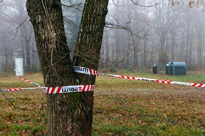 Den nu 30-årige mand, der er sigtet for drab i Svendborg, begik lørdag 19. november 2011 fuldbyrdet voldtægt mod en blot 10-årig pige i Gullestrup. Voldtægten fandt sted i dette skovområde nord for Revlingens Kvarter, som Midt- og Vestjyllands Politi dengang spærrede af som led i efterforskningen.
