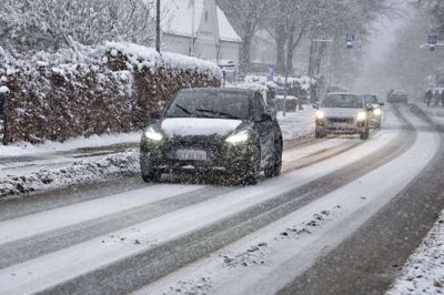 DMI har udsendt et varsel om snefygning i den sydlige del af landet fredag og lørdag. (Arkivfoto).