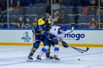 Joachim Linnet fanget i torsdagens nederlag mod HC Torpedo.