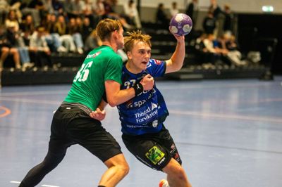 Malthe Laursen holdt som en af få et stabilt niveau i angrebet.