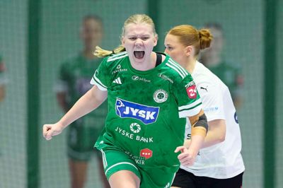 Boline Laursen blev matchvinder i sidste sekund mod Ringkøbing.
