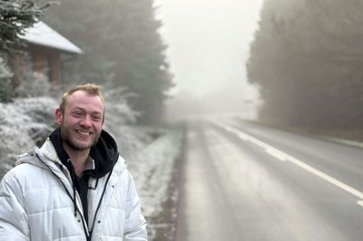 Johan Pedersen nyder roen i Nørskovlund. Det er derfor, han er flyttet dertil fra Them.