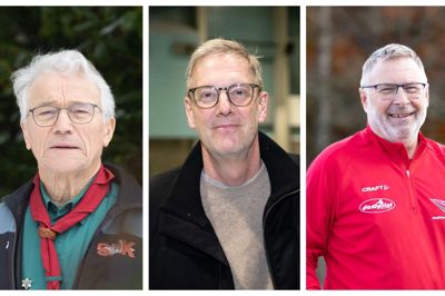 Fra venstre er det Knud Fjordvald, Jan Beck-Nielsen samt Finn Pape.