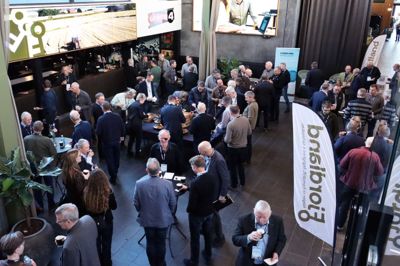 Der var også tid til at få snakket med andre konferencedeltagere.