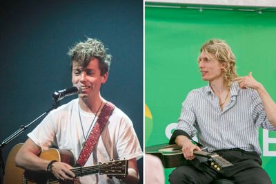 Skibonitterne Mads Langer og Mattias Kolstrup har begge reageret kunstnerisk på hele den sikkerhedspolitiske situation om Grønland. Arkivfotos