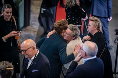 Der var masser af gode gensyn til awardens fredagsbar.