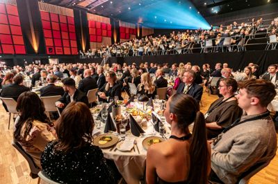 Bordene ved Skive Business Awards var fyldt op, for alle billetter var solgt før jul. På trods af succesen er der ingen udsigter til, at festen bliver større.