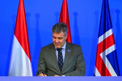 Klima-, energi- og forsyningsminister Lars Aagaard (M) er mandag i Hamborg til energitopmødet North Sea Summit. (Arkivfoto).