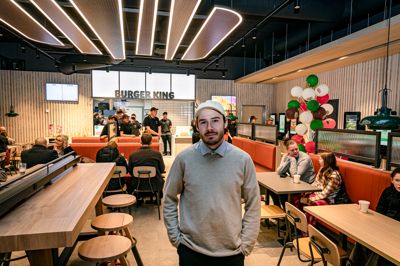 Den nye Burger King i Skive blev officielt åbnet af Silas Tandrup, der for otte år siden var med til at få restauranten til byen for en enkelt dag.